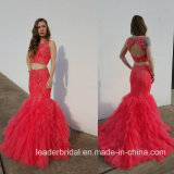 Jewelry Party Prom Ball Gowns Lace Tulle Evening Dress E17921