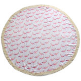 Low MOQ Flamingo Round Beach Towel