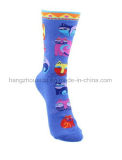 Cat Face Funky Fashion Popular for Kids Sock