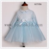 Wholesale Blue Baby Girls Party Dresses Kids Clothes Costume Dress