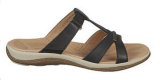 Great up and About Nubuck Leather Slide Style Sandals