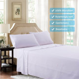 Queen Size 4 Pieces 1800 Thread Count Bamboo Quality Microfiber Fabric Bed Sheet