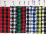 Yarn Dyed Woven Checked Cotton Fabric Necktie