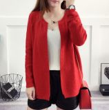 Hollow Thin Knitted Shirt Solid Color (BTQ231)