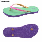 Fashion Insole Simple and Cheap PE Flip Flop