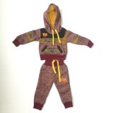 Winter Knitted Hoodie Boy Kid's Sports Suit