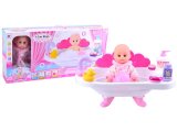 12 Inch Plastic Lovely Baby Doll with Bath Tub (10233075)