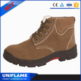 Artificial Cotton Lining Workman Safety Boots for Winter