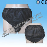 Nonwoven Hospital Medical Disposable Panties, SPA Disposable Underwear Panties Tanga