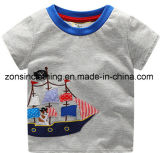 Children Clothes with Boat for Boys' in Summer T-Shirt
