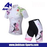 Summer Cycling Flower Fairy Short Sleeve Shirt and Pants Suit