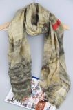Winter Wool Woven Scarf Azo Free Printing for Laidies Fashion Accesssory