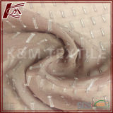 Cloth Material Embossed Silk Cotton Fabric with Spun Gold