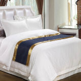 Customized Chinese Style Hotel White Duvet Cover Cal. King