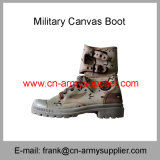 Army-Camouflage-Police-Military Canvas Boot