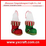 Christmas Decoration (ZY16Y107-1-2 14CM) Christmas Occasion Christmas Advent Boot