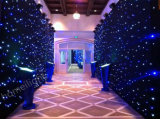 Blue and White LED Star Curtain for Backdrop Decoration