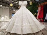 Aolanes Ball Gown Illusion Cap Sleeve Wedding Dress 111113
