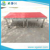 Aluminum Portable Stage Red Carpet Stage Platform with Different Height