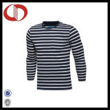 100% Cotton Striped Long Sleeve Men's T Shirts