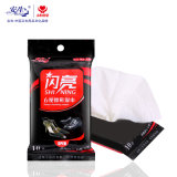 10 PCS Leather Shoes and Bag Care and Cleaning Disposable Wet Wipes