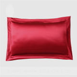 Chinese Red Color 100% Mulberry Silk Pillowcase