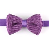 Men's Fashionable Plain Knitted Bow Tie (YWZJ 16)
