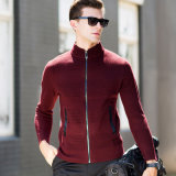 2018 New Man's Cardigan Sweater Woolen Zipper for Spring Fall Wholesale