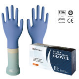 Health Care Products Properties Long Nitrile Gloves Malaysia