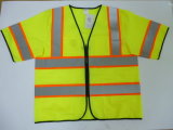 Popular Reflective Safety Vest with Short Sleeves