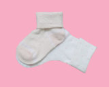 White Baby Cotton Socks with Cuff