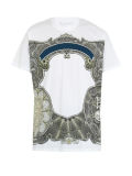 Men's Columbian-Fit Dollar-Print Cotton T-Shirt