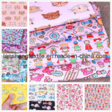 T/C Printed 35%Cotton 65%Polyester Fabric for Bedding Children Clothes