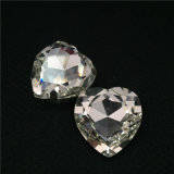 Wholesale 3005 Heart Shape Point Back Cut-Faceted Crystal Rhinestones for Fashion Jewelry