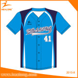 Healong Sportswear Sublimation Youth Team Baseball Jerseys Wear Shirts