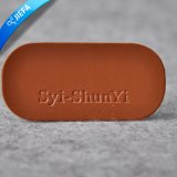 Custom Embossed Leather Patch/PU Genuine Leather Label for Jeans