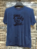 Men Short Sleeve Summer Simple Color T-Shirt (Yolo-01)