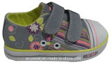 Chidlren Sports Shoes Girls Canvas Footwear (415-2434)