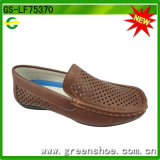 Coffee Flat Casual Shoes for Children (GS-LF75370)