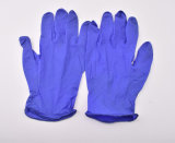 9 Inch Nitrile Medical Exam Gloves Purple Powder Free Disposable Hand Protective Glove