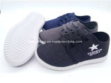 New Arrival Children Canvas Injection Shoes Casual Sport Shoes (FZL1012-2)