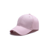 Women Plain Pink Baseball Cap Golf Hat for Promotion (YH-BC067)