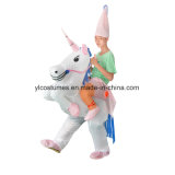 Ride on Unicorn Costume Festival and Party Cosplay Mascot Costume