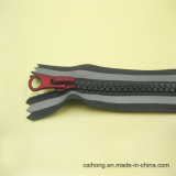5# Plastic Close End Zipper with Reflective Tape for Clothing