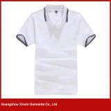 Custom High Quality Cotton Men's Golf Tshirts with Your Own Logo (P93)