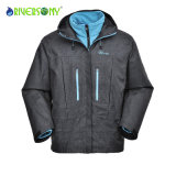3 in 1 Outdoor Jacket with Waterproof Zipper for Man