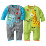 OEM Customized Cute Animal Pattern Infant Coverall