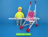 New Plastic Novelty Trolley Baby Doll Toy Car (1038210)