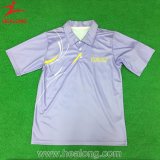 Healong ODM Dye-Sublimation Printing Badminton Jersey