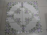 St151 Purpule Color Small Flower Table Toppers